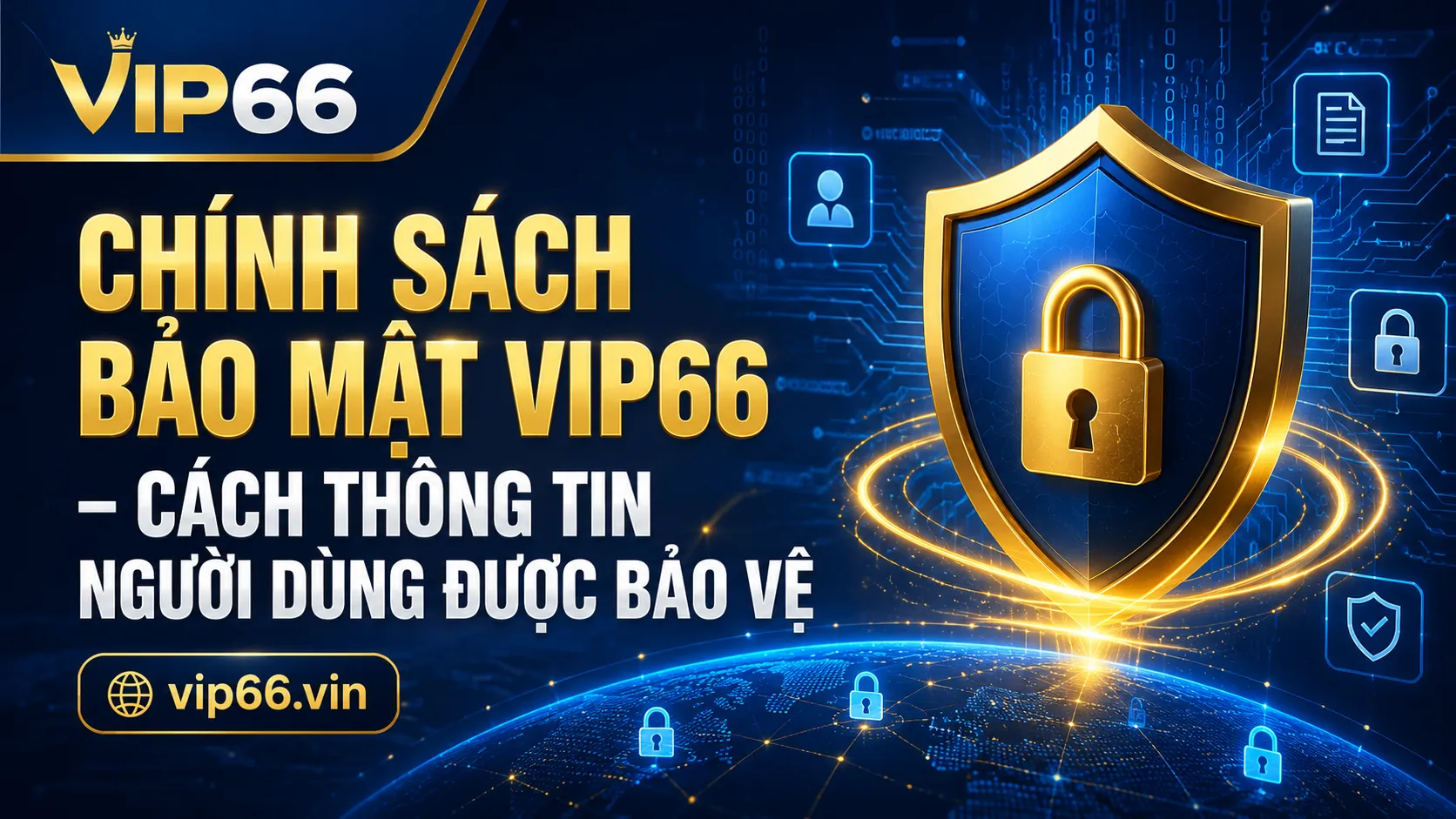 Chính Sách Bảo Mật VIP66 – Cách Thông Tin Người Dùng Được Bảo Vệ 1 Chính sách bảo mật VIP66 là gì