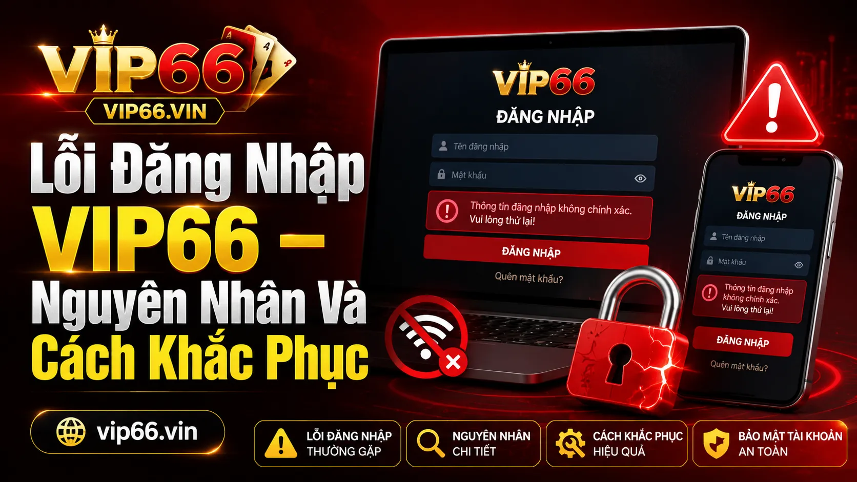 Lỗi đăng nhập VIP66 là gì